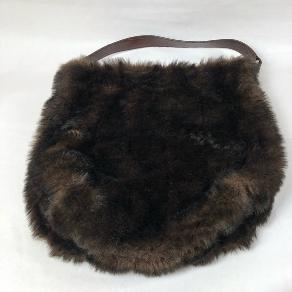 Bath and Body Works Women’s Faux Fur Shoulder Bag - Picture 2 of 11